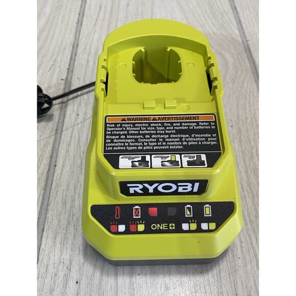 Genuine OEM RYOBI PCG002 18V Volt ONE+ Lithium-Ion Battery Charger - Picture 1 of 3